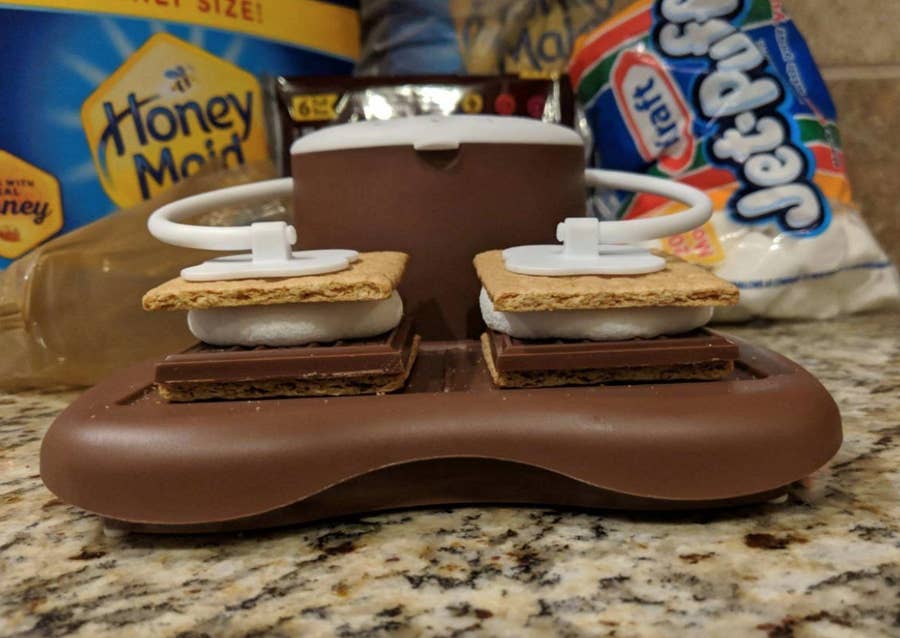 This S'mores Maker Lets You Make Gooey Treats in the Microwave