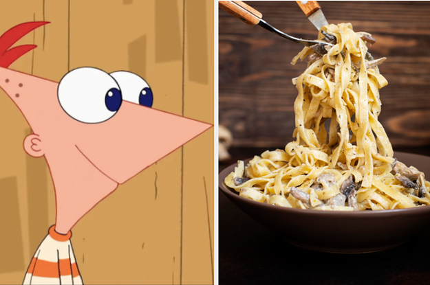 Build Your Dream Pasta Dinner And We'll Reveal Which "Phineas And Ferb" Character You Are