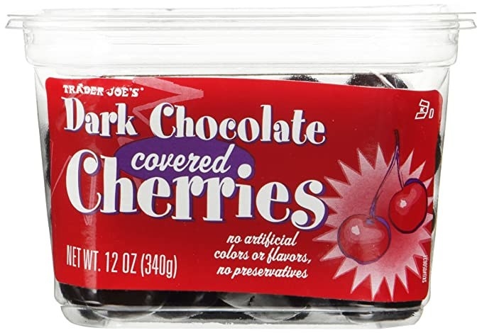 Dark Chocolate covered cherries