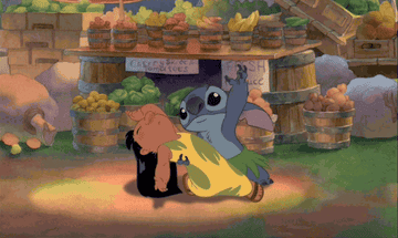 lilo and stitch dancing together