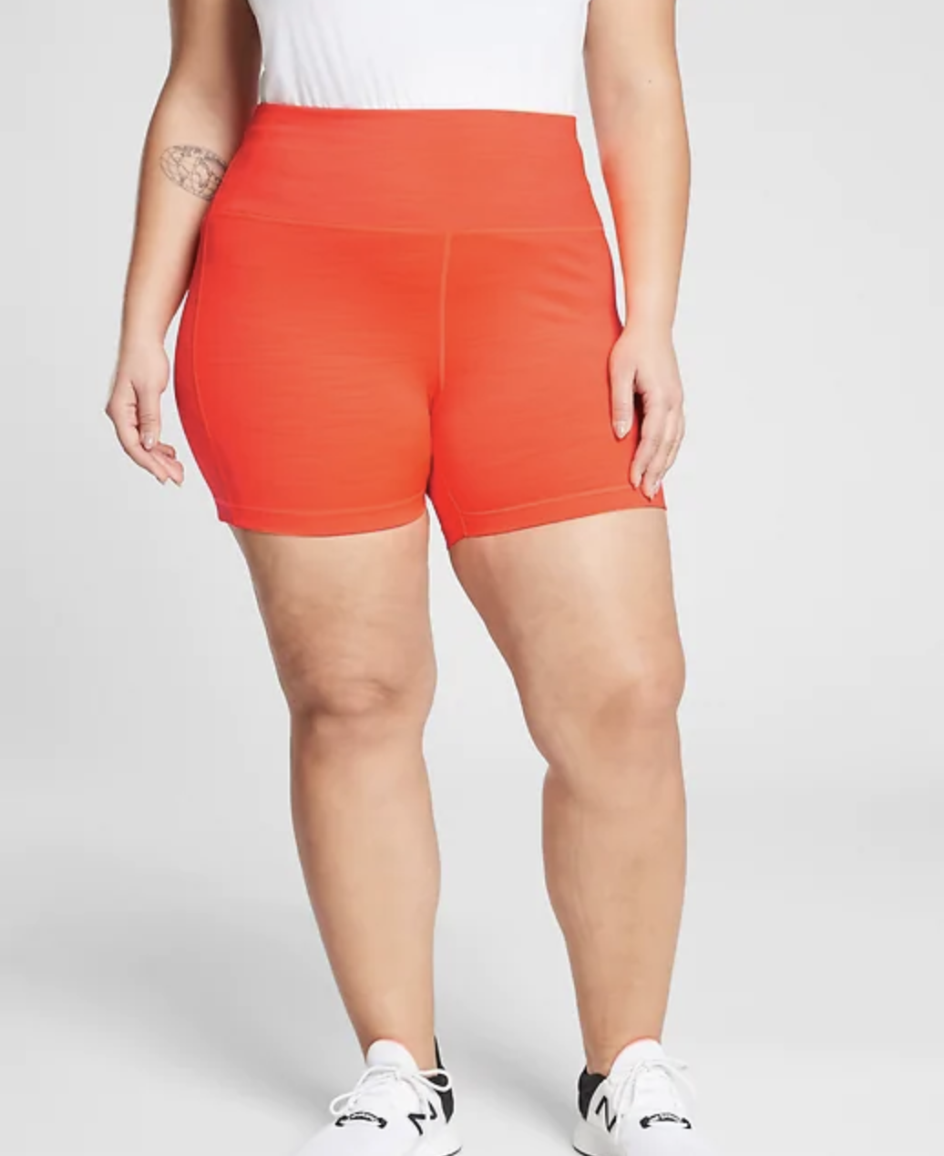 orange bib shorts