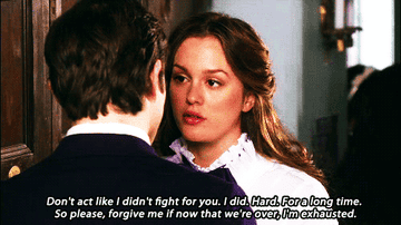 Blair tells Chuck she&#x27;s done fighting for him on &quot;Gossip Girl&quot;