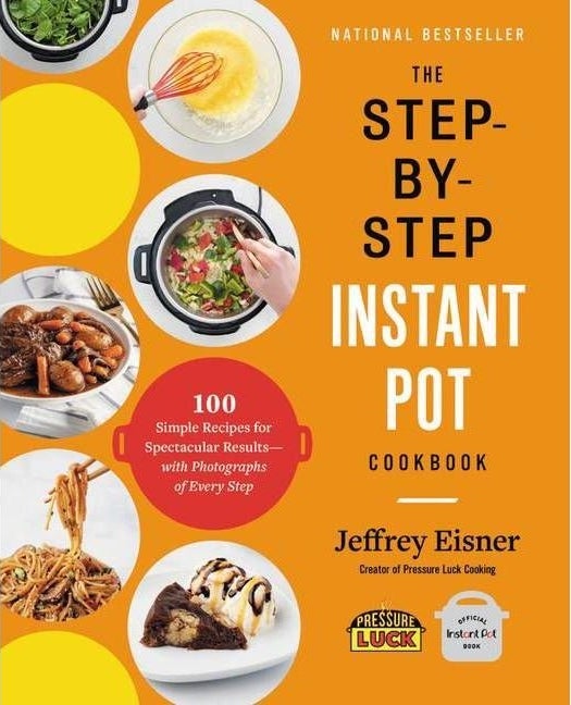 the orange cover of the cook book