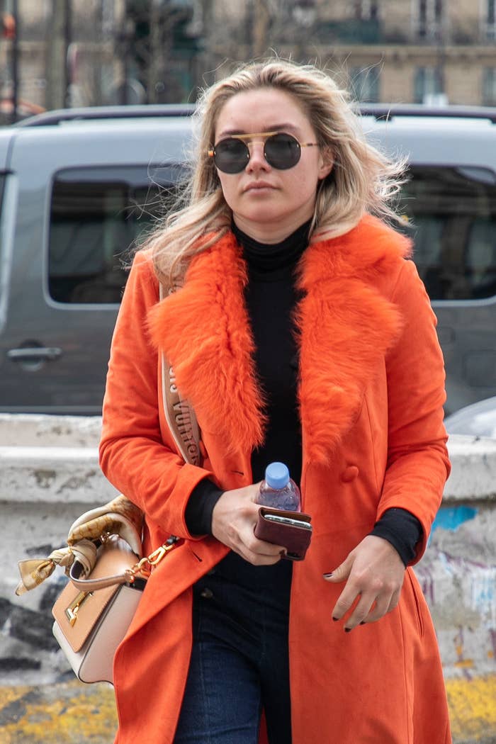 Florence Pugh just made side boob look chic and you won't believe