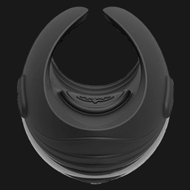 animated GIF of the part on the inside of the vibrator pulsing where you would put a penis