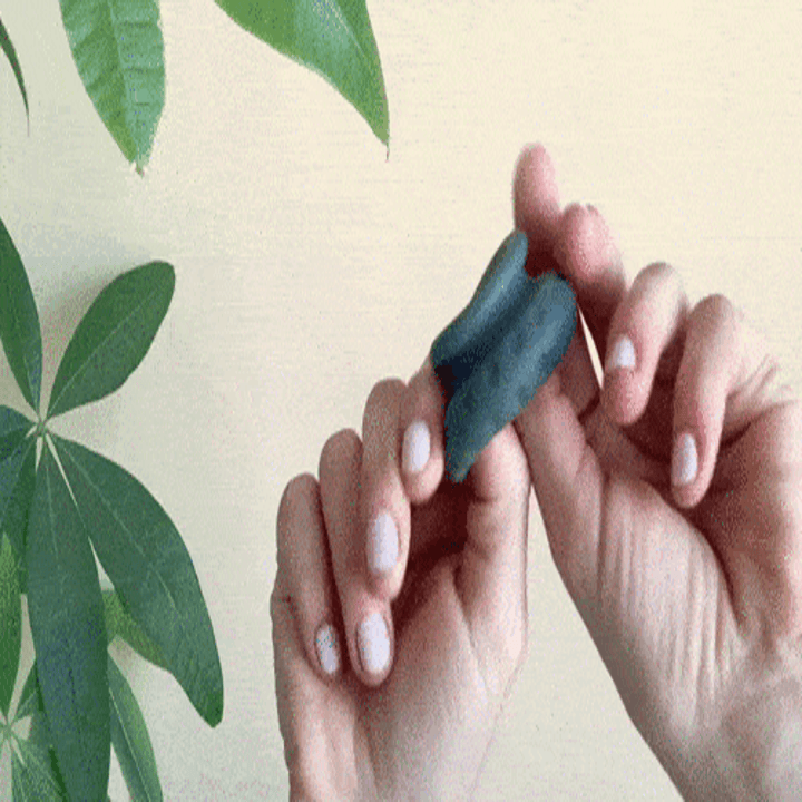 Gif of person stretching out the ring to at least four times its size