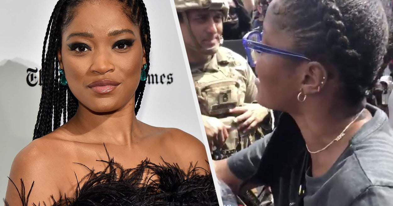 1250px x 655px - Keke Palmer Is Being Praised For This Video Of Her Confronting The National  Guard At A Black Lives Matter Protest