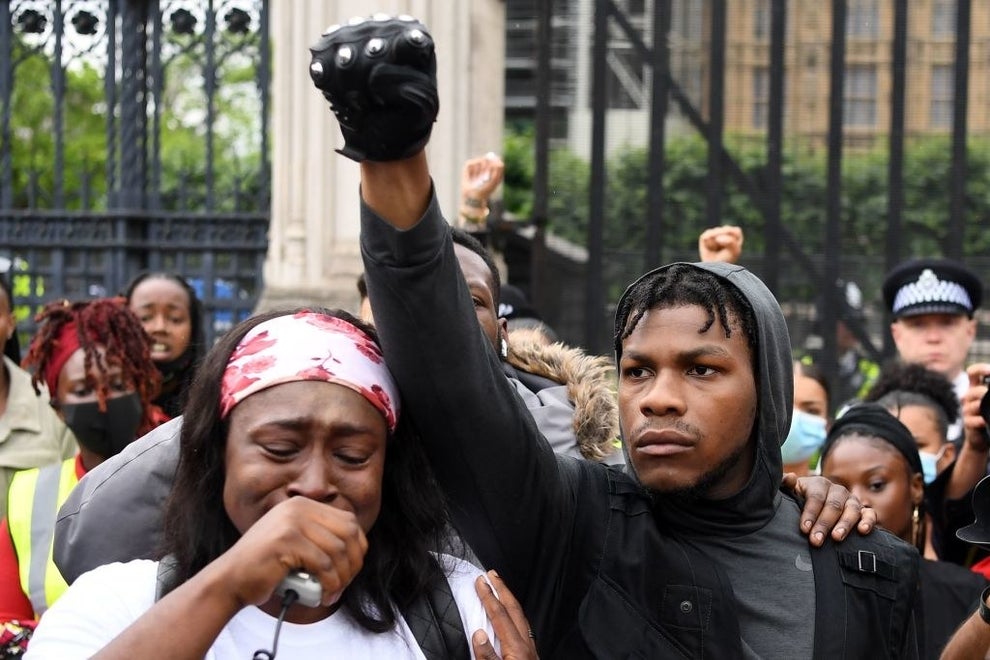 John Boyega Delivers Speech At London Black Lives Matter Protest