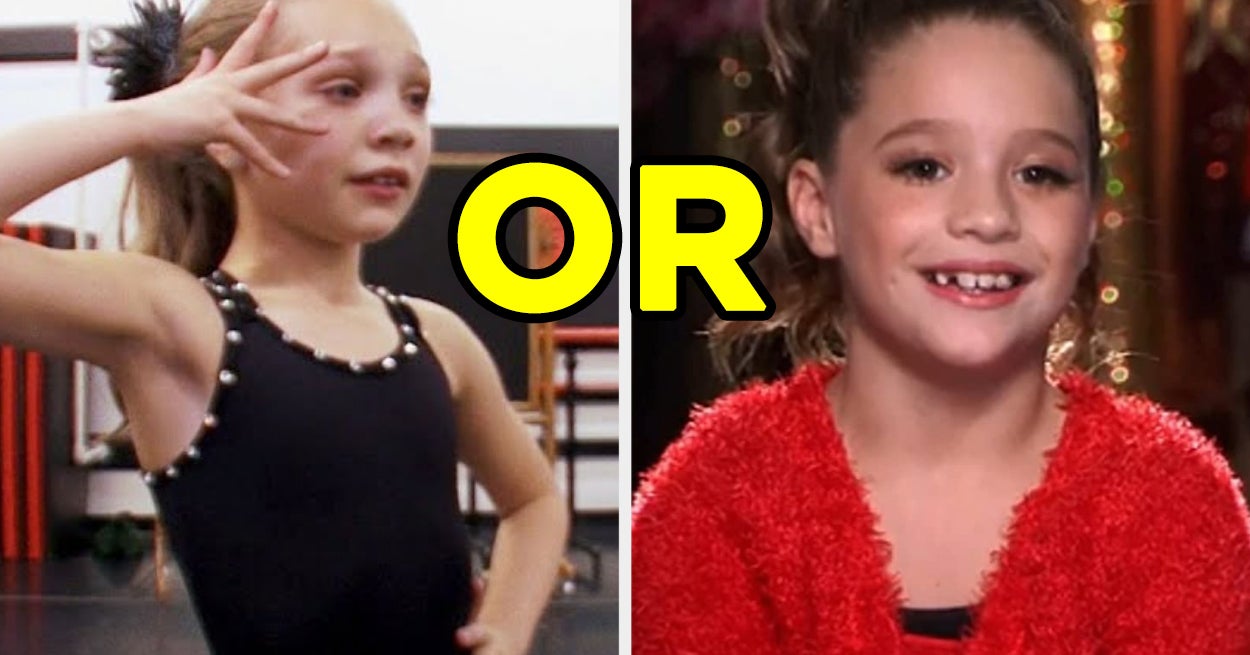 Original Dance Moms Cast Personality Quiz