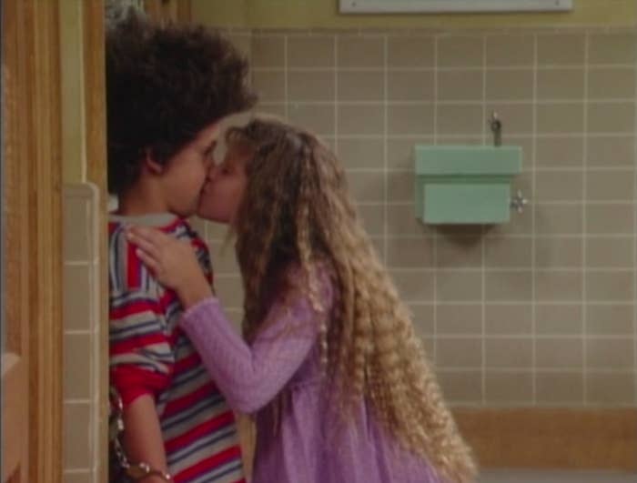 Cory and Topanga kiss