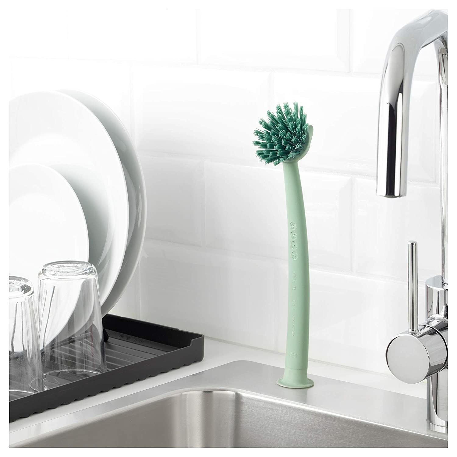 ANTAGEN Dish brush, white - IKEA