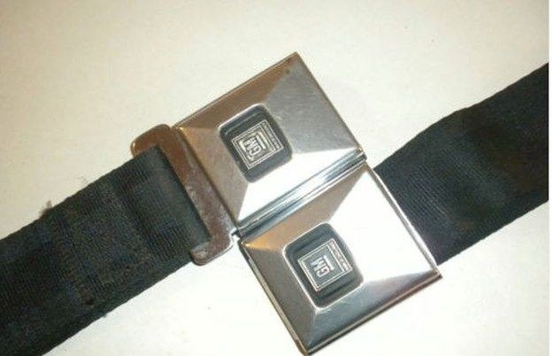 Metal GM seat buckles