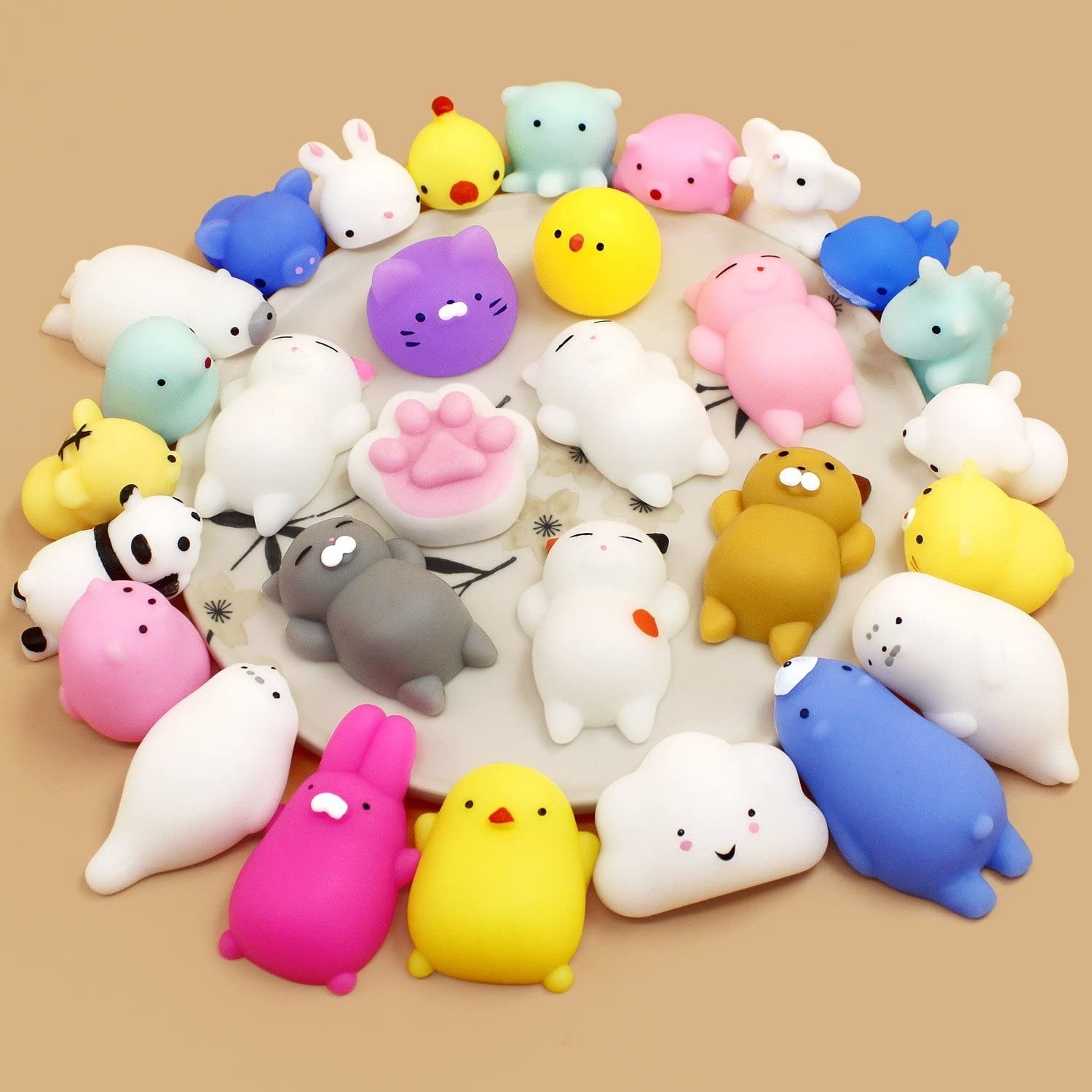 the squishy animals