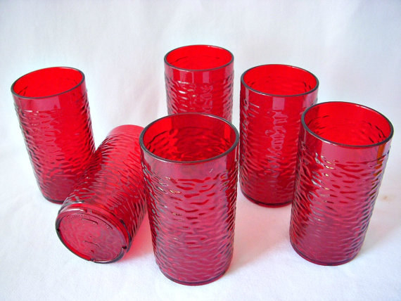 Red plastic cups