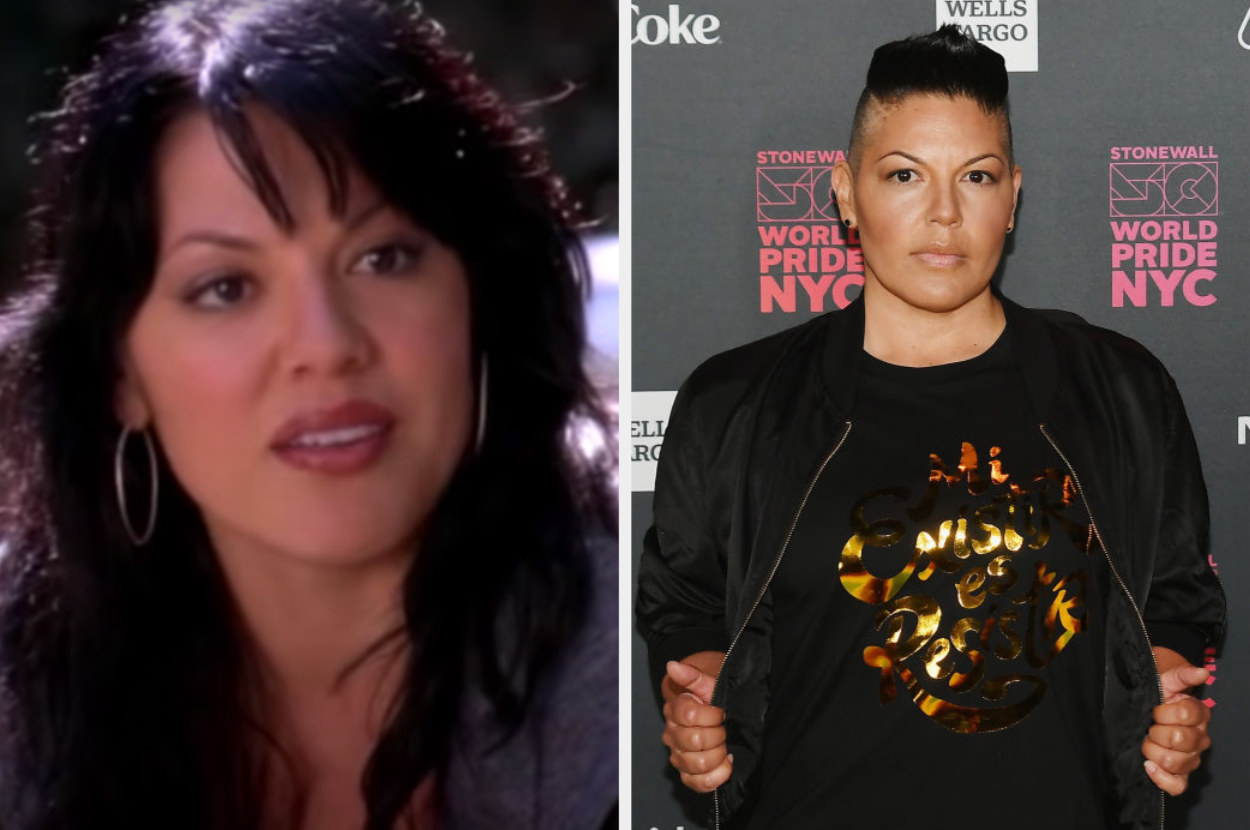 Side by side of Callie Torres from Grey&#x27;s Anatomy and Sara Ramirez