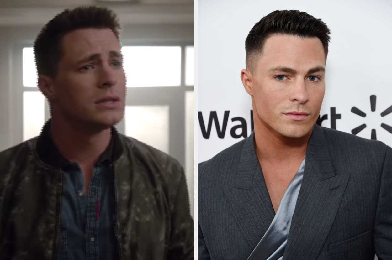 Side by side of Jackson Whitmore from Teen Wolf and Colton Haynes