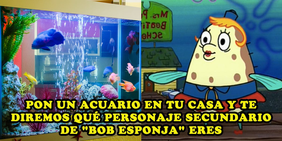 bob esponja peces personajes tristes