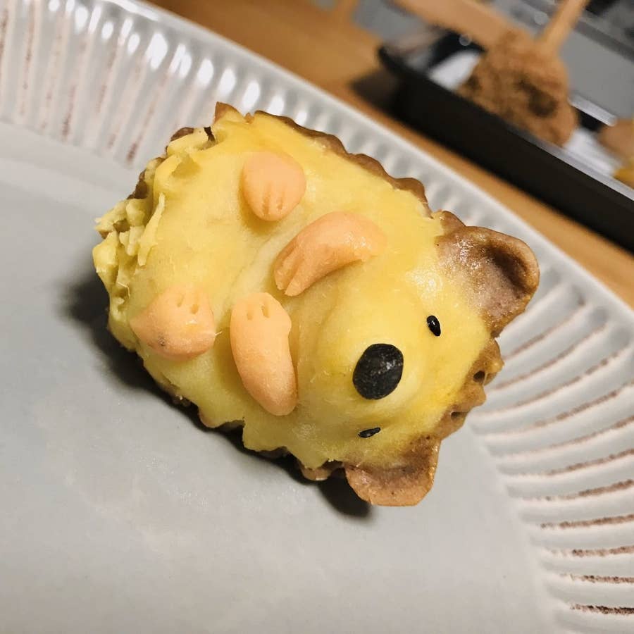 美味しそうなハリネズミ 何でできているかというと 美味しそうなハリネズミ 何でできているかというと