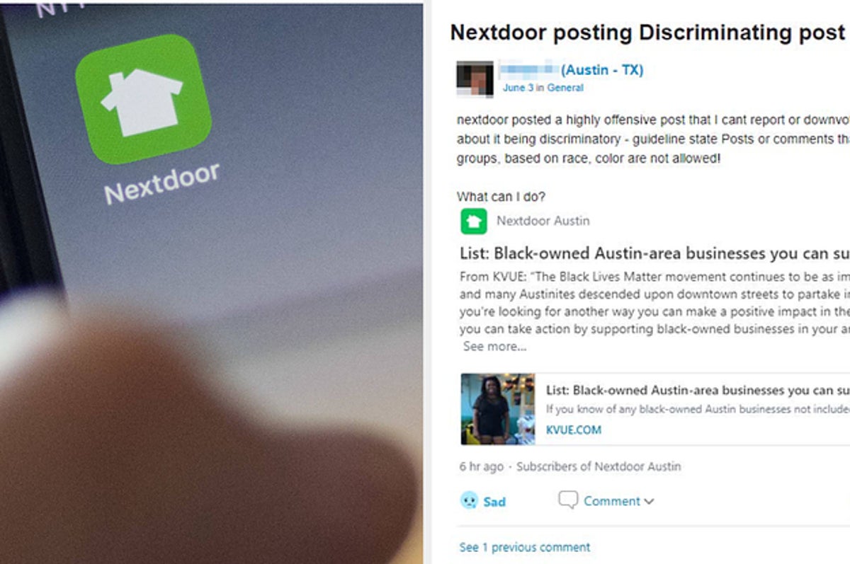 Some Nextdoor Moderators Are Unhappy With The Company S Decision To Say Black Lives Matter