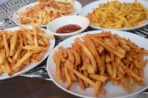 Different types of fries!
