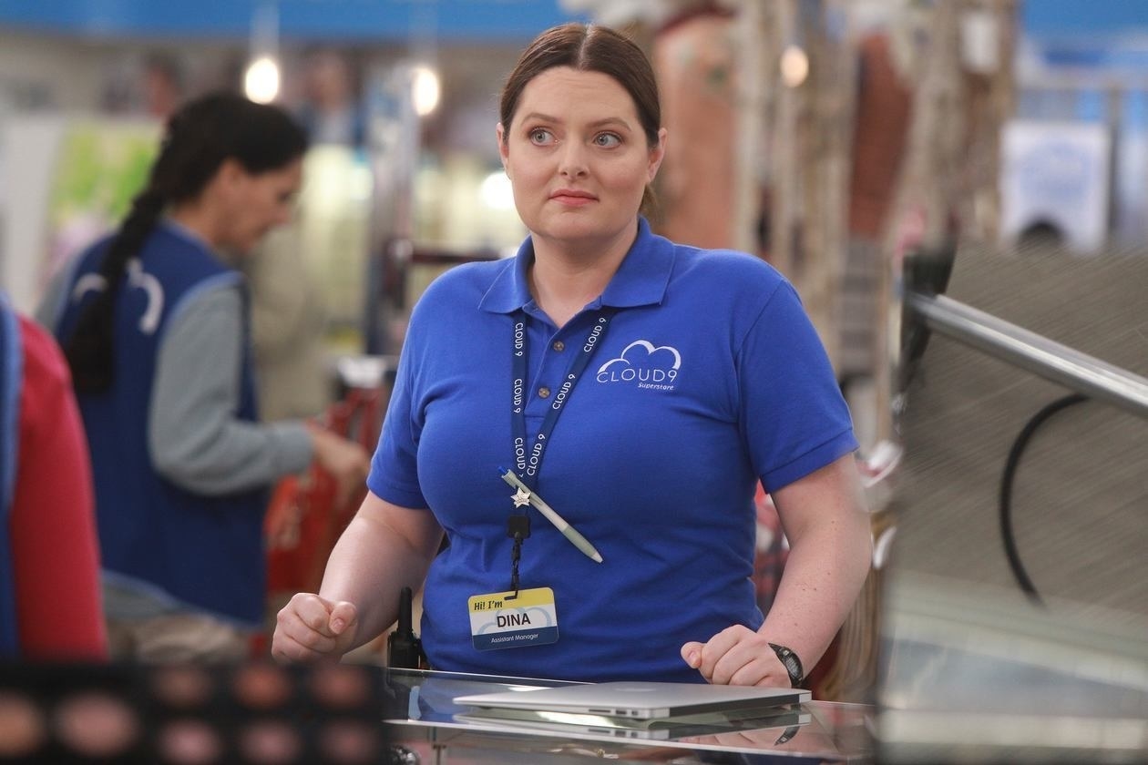 finally, Dina from Superstore. 