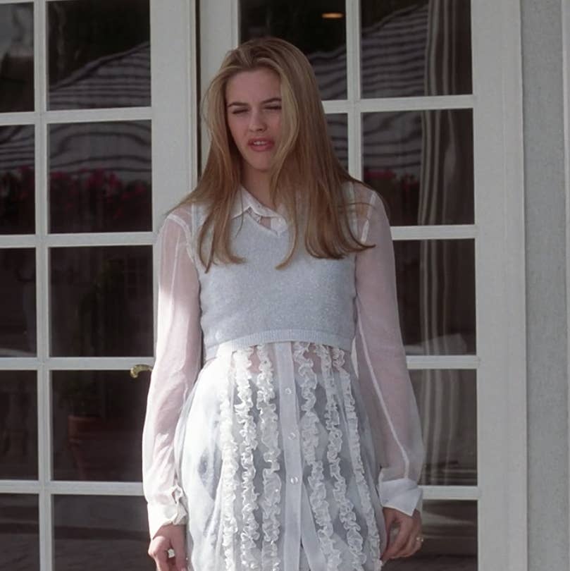 Cher horowitz white dress online