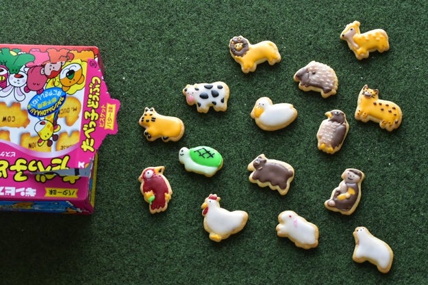 カラフルなアイシングクッキー 実はあのお菓子のアレンジなんです
