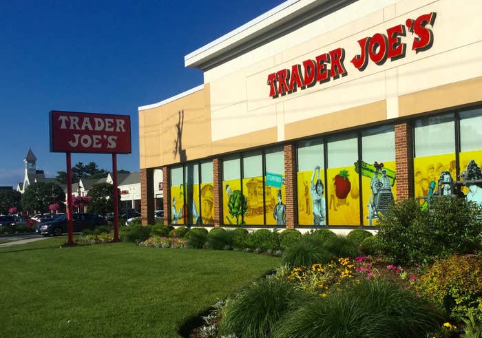 A suburban Trader Joe&#x27;s store.