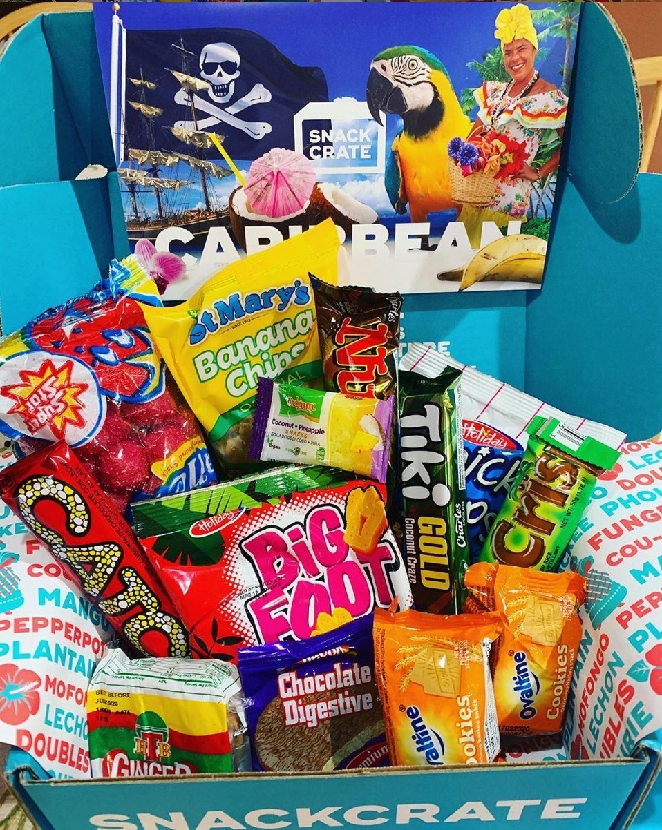 The Snack Crate Caribbean box