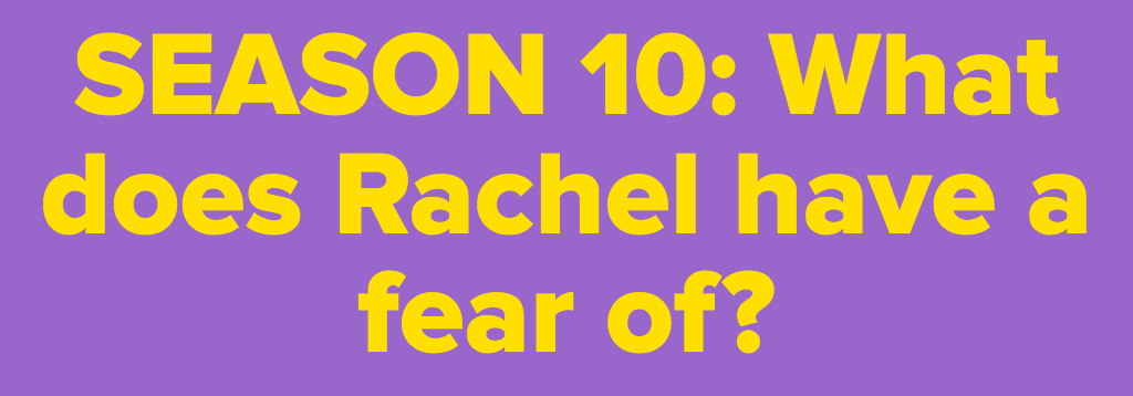 The HARDEST Rachel Green Friends Quiz Ever!