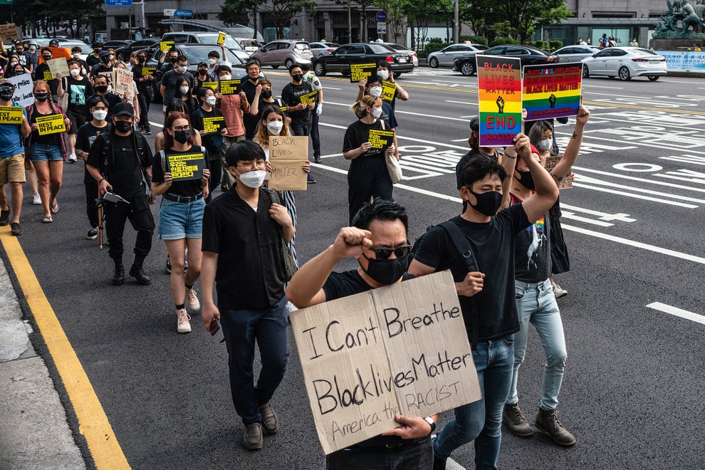 Photos: People Around The World Are Marching In Support Of Black Lives ...