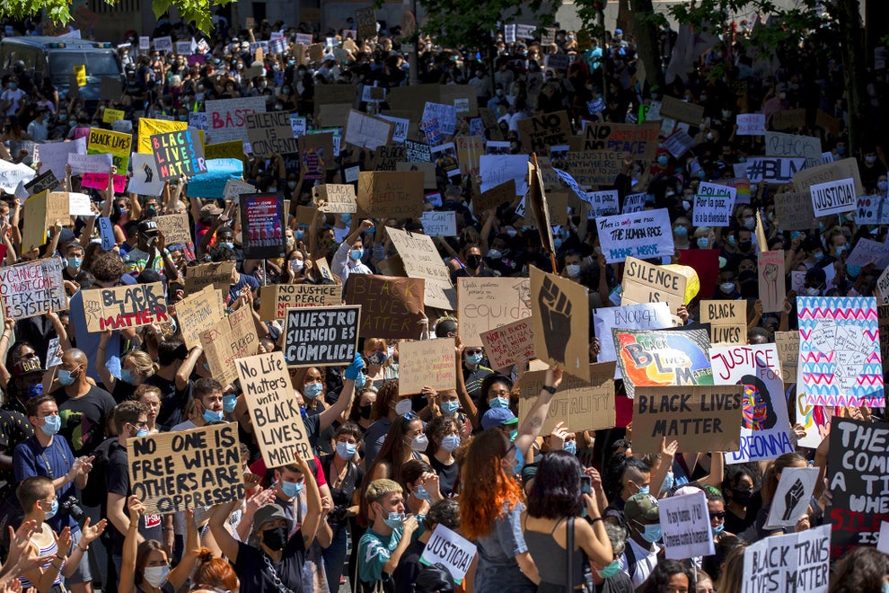 Photos: People Around The World Are Marching In Support Of Black Lives ...