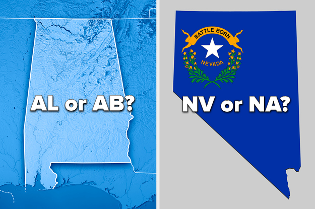 You'll Only Pass This Sudden Death Quiz If You Know *Every* US State Abbreviation