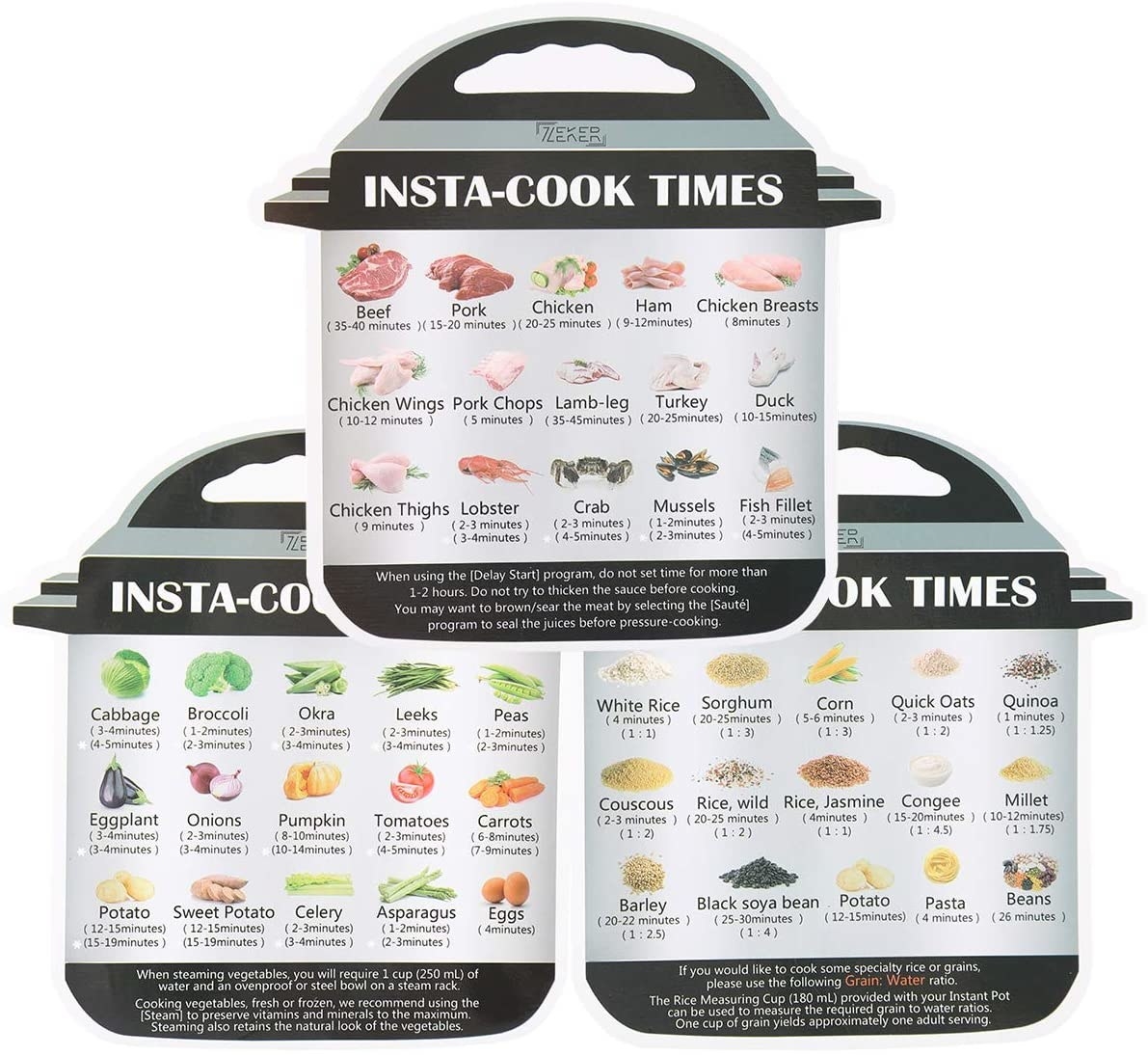 The Instant Pot Magnetic Cheat Sheet Set.