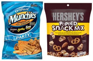 Munchies and Hershey's Popped Snack Mix 