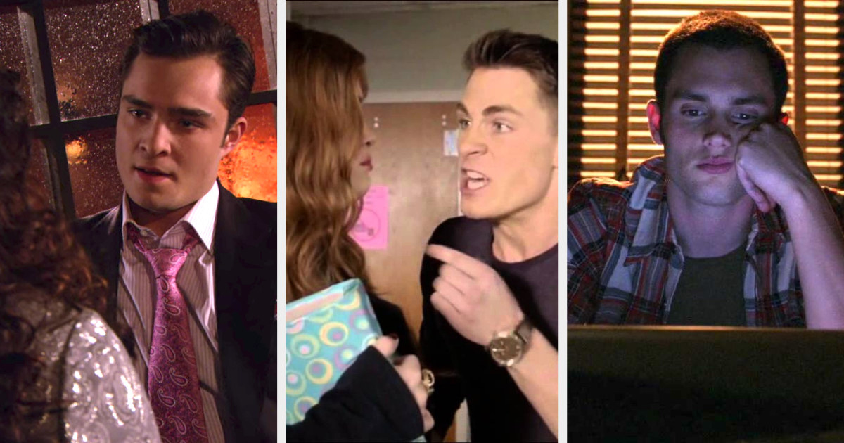 Chuck on Gossip Girl, Jackson on Teen Wolf, and Dan on Gossip Girl