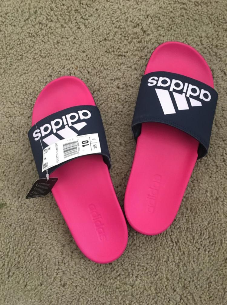 adidas cups slippers