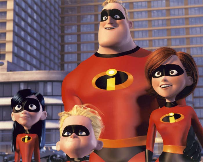 The Incredibles family 