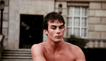 Ian Somerhalder smoking shirtless in &quot;Rules of Attraction&quot;