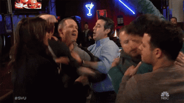 A bar fight on &quot;Law &amp;amp; Order: SVU&quot;