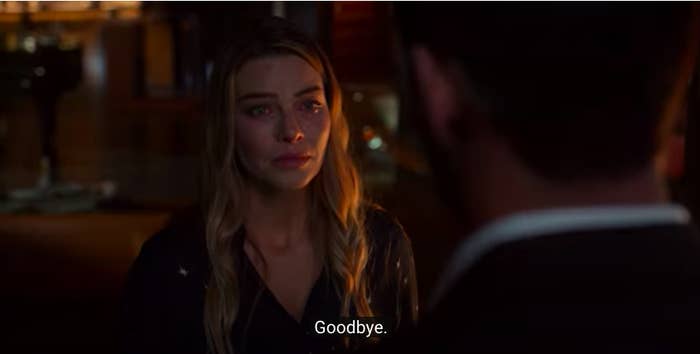 Chloe saying goodbye 