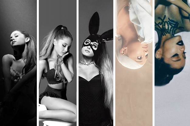 Ariana Grande in all her separate musical eras