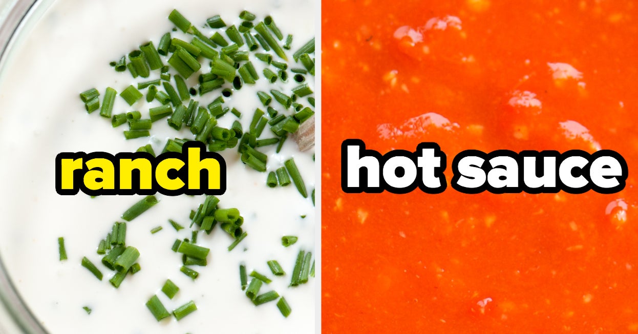 Two Condiments Which Two Condiments Are You?