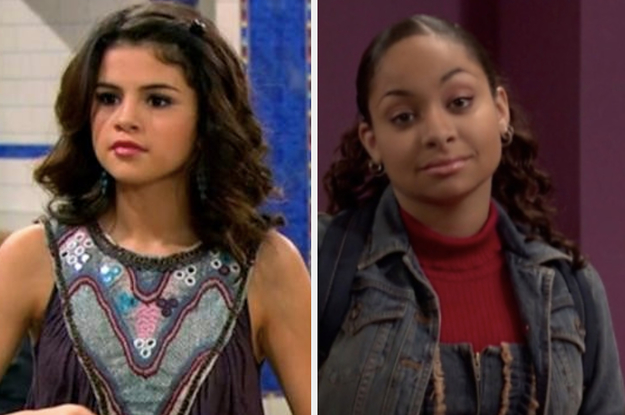 Selena Gomez and Raven Symone pose in a split thumbnail