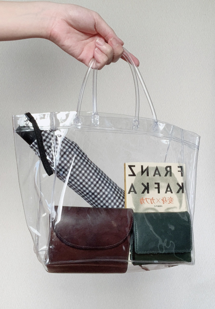 無印の 透明バッグ が可愛い上に優秀 これで399円ってコスパ良すぎでは