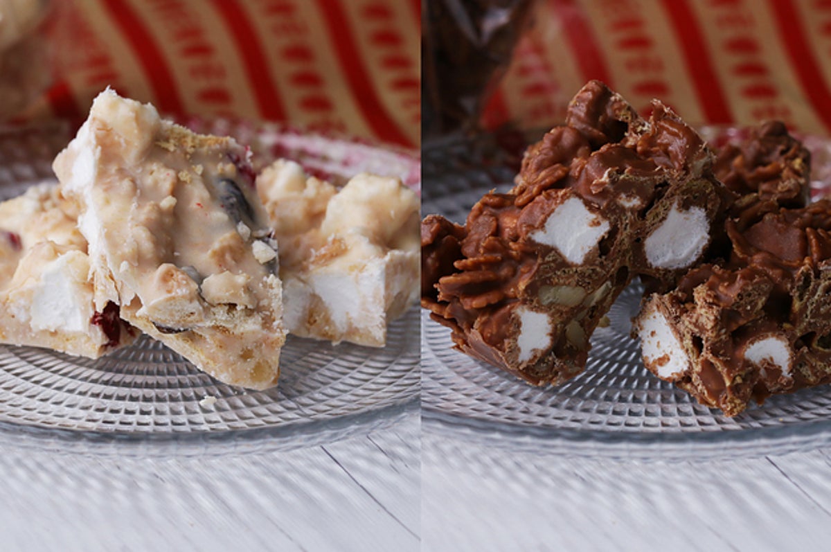 マシュマロチョコクランチバー2選 ザクザク食感