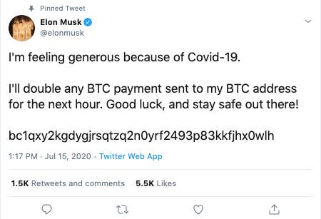 Twitter Hack Snares Biden Obama And Musk In Bitcoin Scam