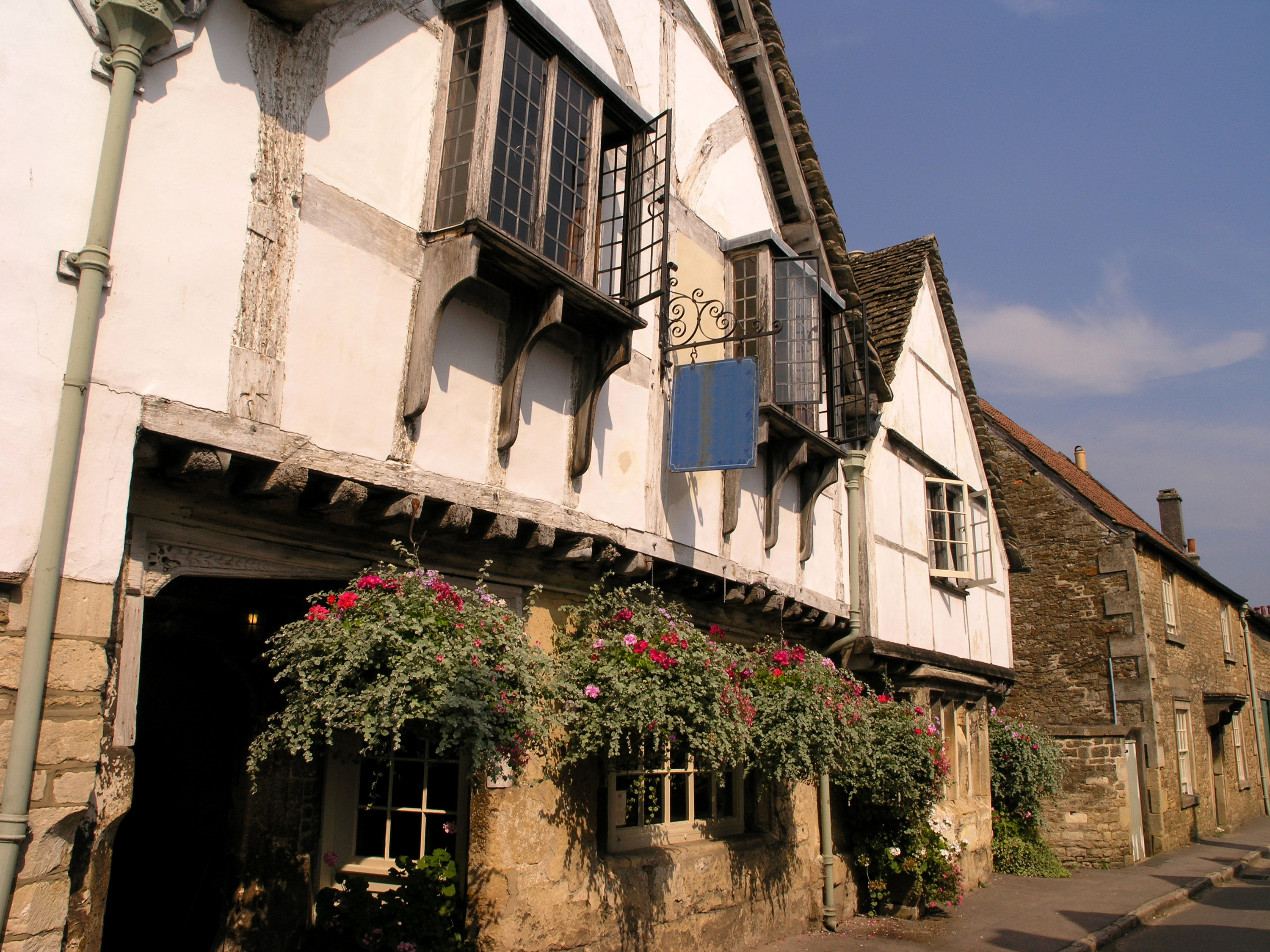 A traditional 15th century inn in Lacock, Wiltshire 