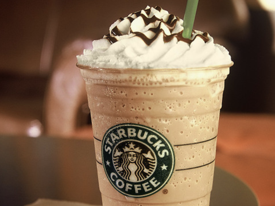 Starbucks frappuccino 