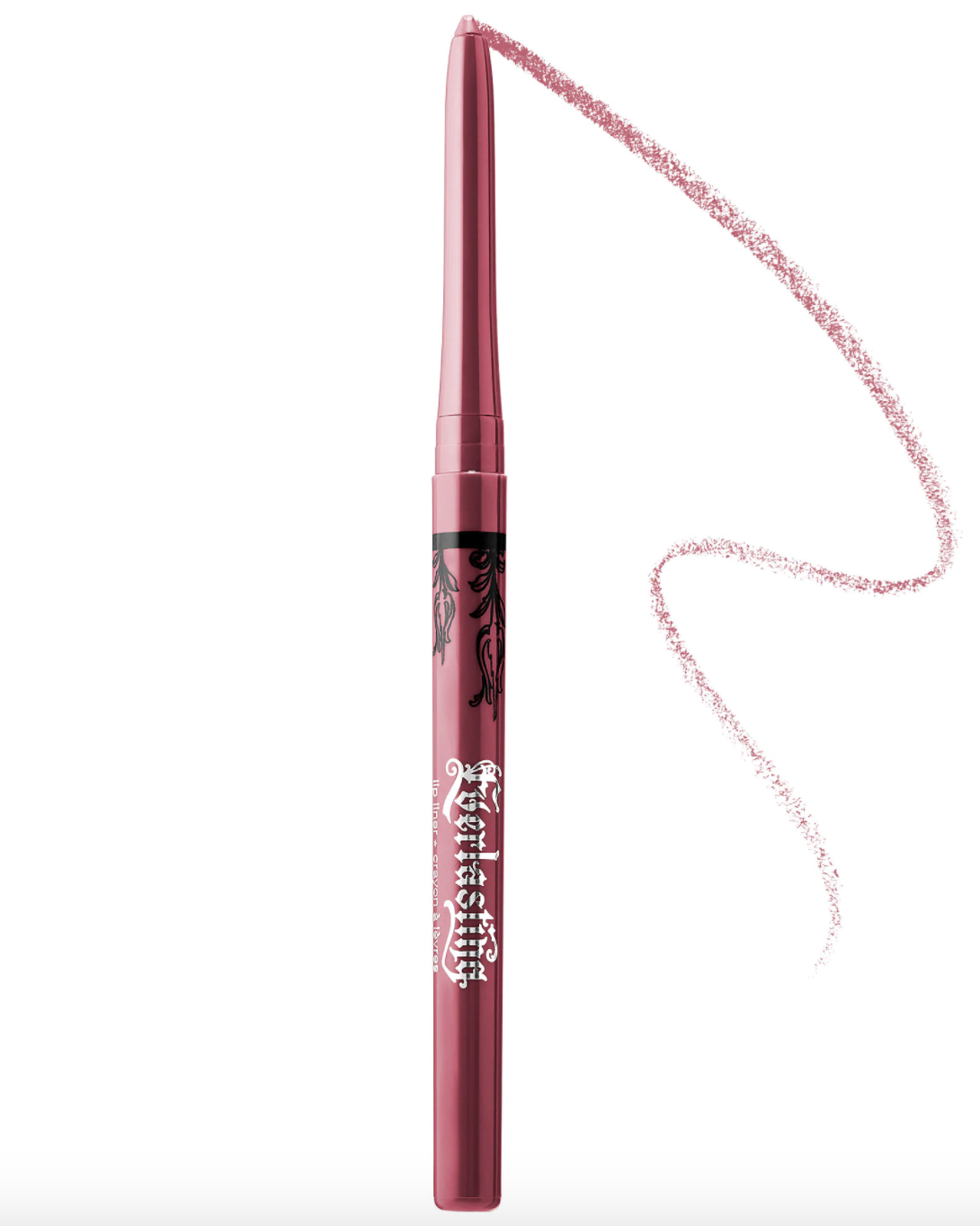 The lip liner in a mauve pink shade 